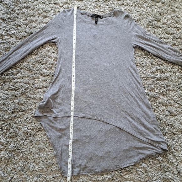 BCBGMAXAZRIA | Grey long thin light weight sweater, style Claudia Heather grey - Picture 10 of 13